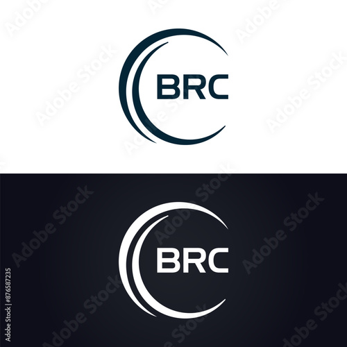 BRC logo. B R C design. White BRC letter. BRC, B R C letter logo design. B R C letter logo design in GOLD, GOLDEN LOGO, THREE, style. letter logo set in one artboard. B R C letter logo vector design.
