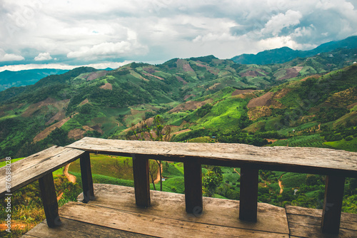 view from the mountain