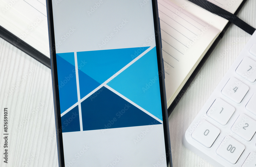 New York, USA 30 June 2024 Kimbell Royalty Partners Logo on Phone