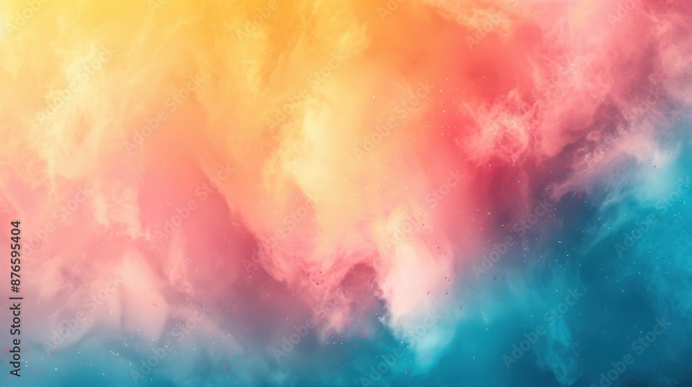 Harmonious Color Fusion: From left to right, a gradient of yellow, pink, and cyan flows smoothly, creating a visually striking and balanced backdrop.
Harmonious Color Fusion: From left to right, a gradient of yellow, pink, and cyan flows smoothly, creating a visually striking and balanced backdrop.