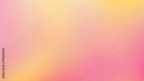 A Warm Gradient Background Blending Pink and Yellow. Evoking the Soft Hues of a Serene Sunset.