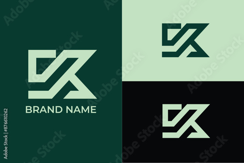 initial letter K modern abstract iconic Universal elegant vector emblem Premium business logotype, letter K abstract business logo