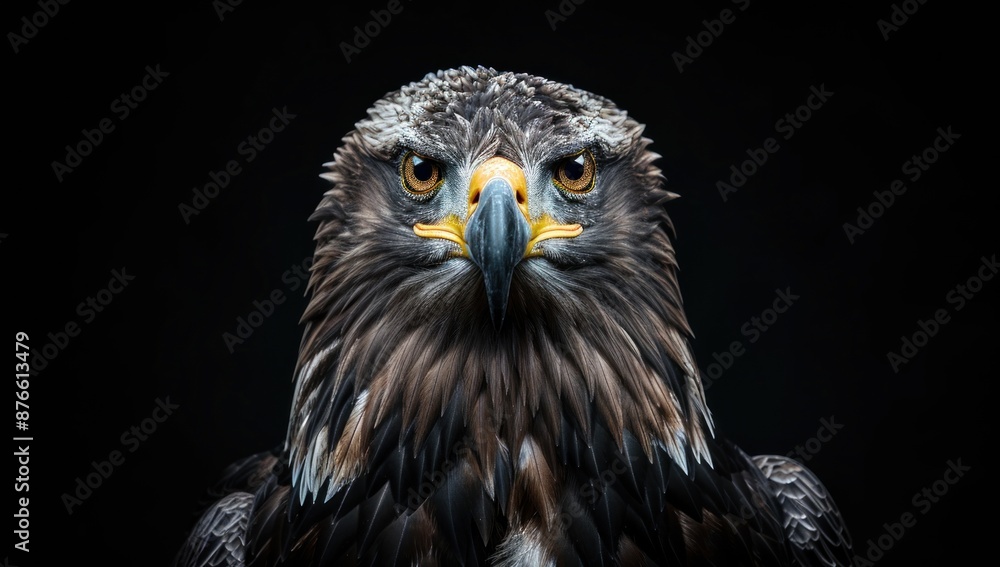 Fototapeta premium Close-Up Portrait of a Golden Eagle