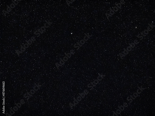 Black and white space background.