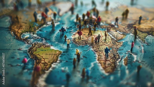 Global Connections: A World of Miniature Travelers