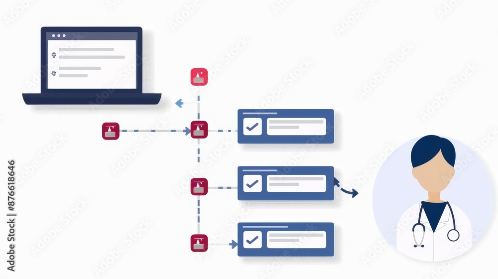 Operational workflow diagram, highlighting key processes and functions, clear depiction of tasks in a professional and organized setup Operational workflow diagram, highlighting key processes and functions, clear depiction of tasks in a professional and organized setup