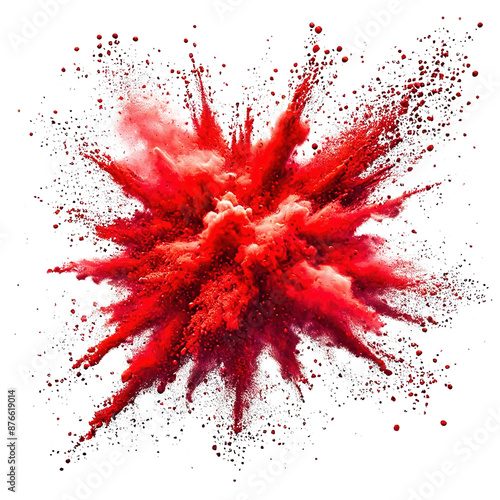  Red Powder Explosion