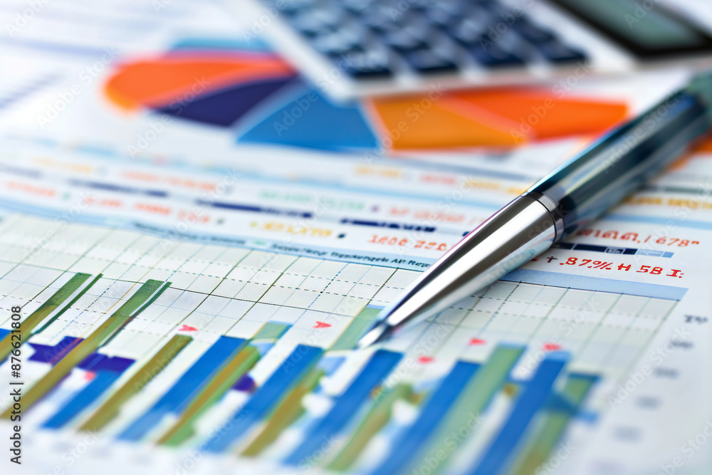 Business Charts and Financial Graphs for Data Analysis and Strategic Financial Planning Business Charts and Financial Graphs for Data Analysis and Strategic Financial Planning