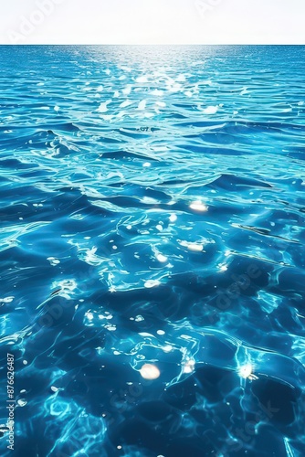 Wallpaper Mural the ai generated image, water. Suitable for travel and leisure Torontodigital.ca