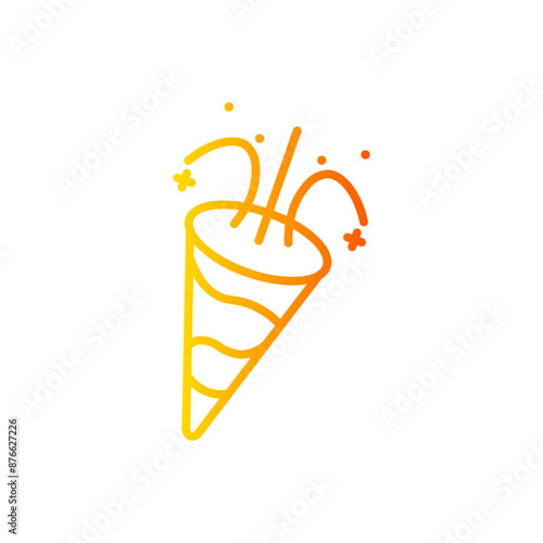 confetti gradient icon