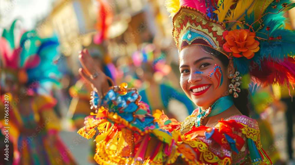 Colorful Festivals Showcasing Vibrant Costumes Joy Colorful Festivals Showcasing Vibrant Costumes Joy