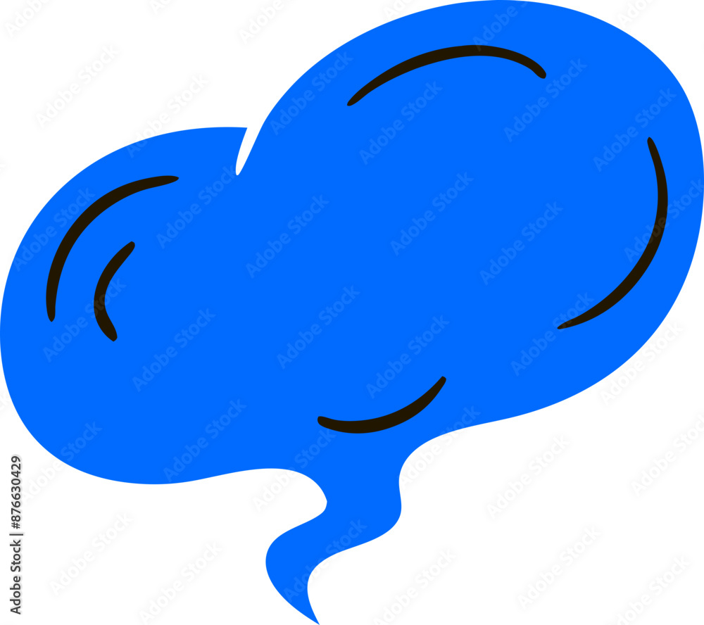 Obraz premium speech bubble svg