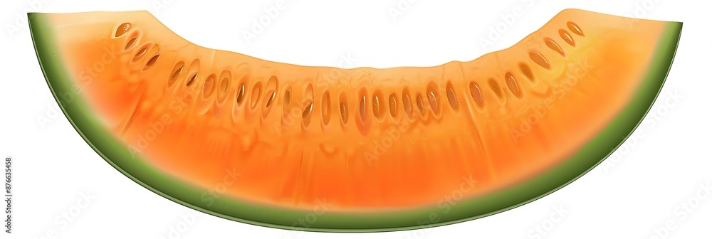 Illustration of a Slice of Watermelon Illustration of a Slice of Watermelon