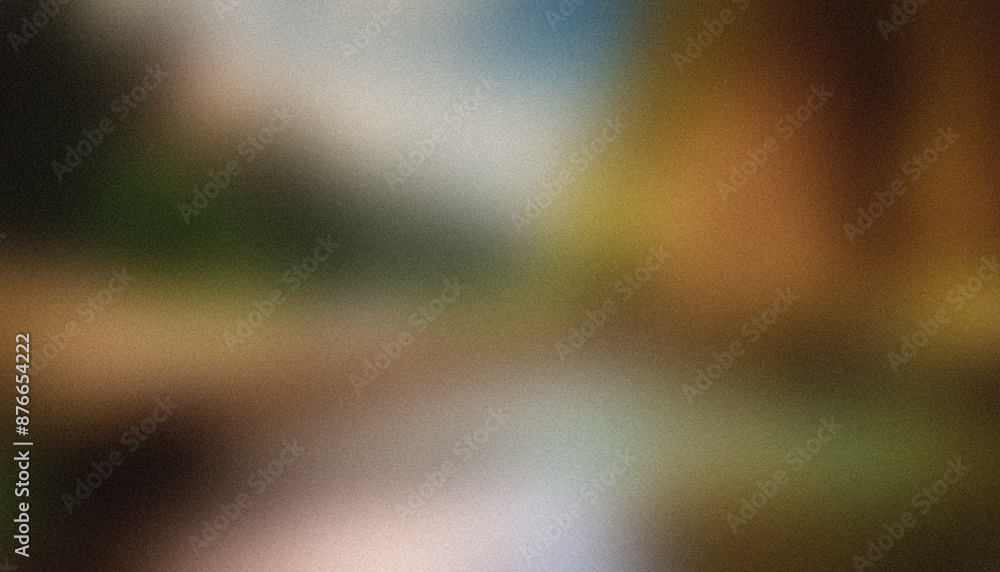 Obraz premium blurred nature with noise effect