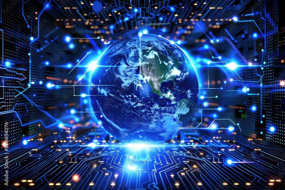 The Blue Circuit and the Earth The Blue Circuit and the Earth