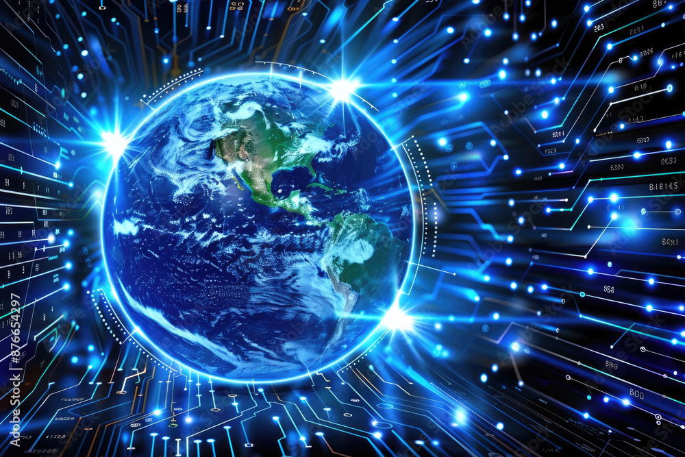 The Blue Circuit and the Earth The Blue Circuit and the Earth