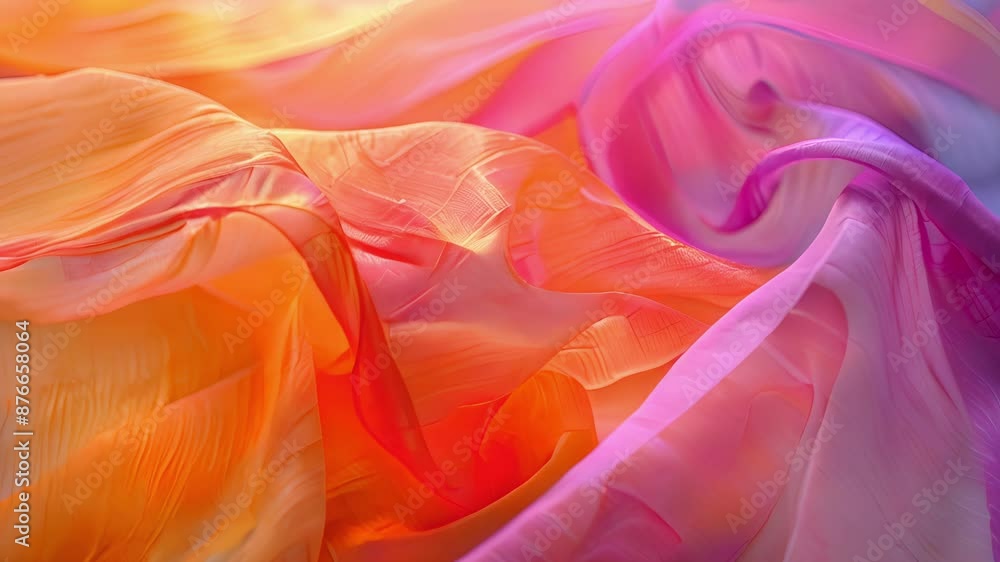 The fabric seems to take on a life of its own dancing and twirling with a whimsical energy. The fabric seems to take on a life of its own dancing and twirling with a whimsical energy.