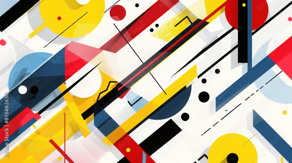 Abstract geometric background with colorful overlapping shapes and lines, modern art design with vibrant colors and dynamic composition. Abstract geometric background with colorful overlapping shapes and lines, modern art design with vibrant colors and dynamic composition.