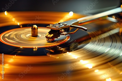 close up of a vinyl record