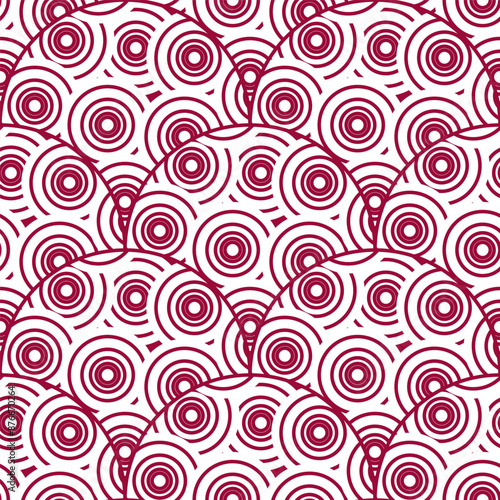 seamless geometric art pattern Designed for carpets, wallpaper, clothing, covers, fabrics, covers, textiles.