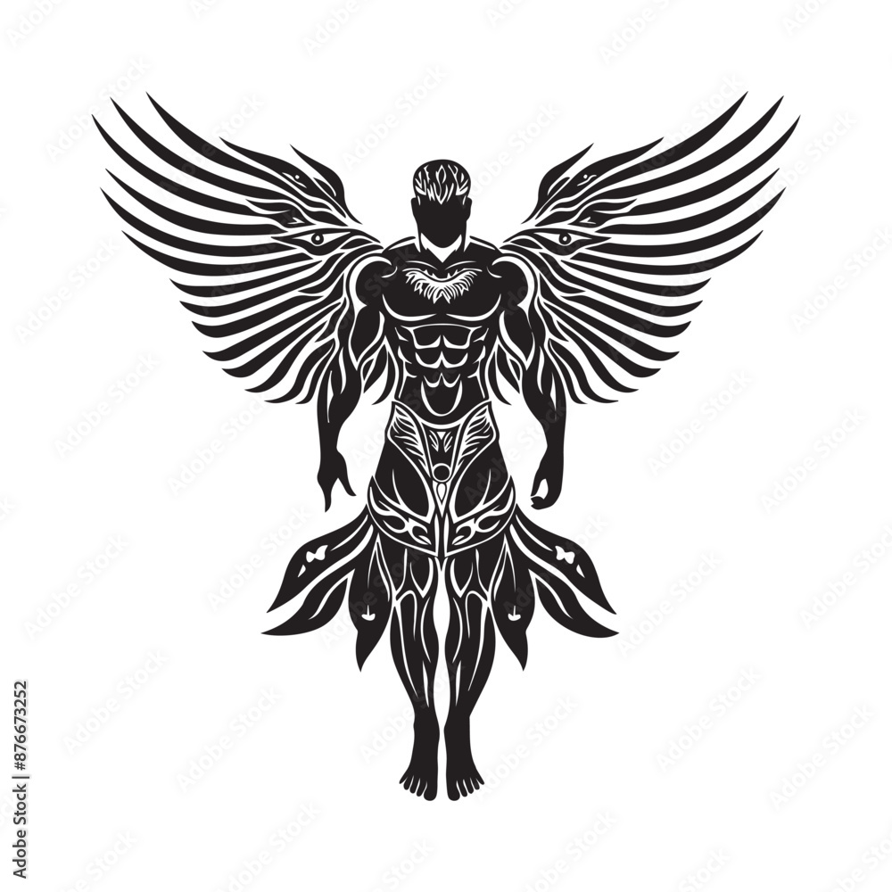 Greek Mythology Eros Cupid Love God Stock Vector Greek Mythology Eros Cupid Love God Stock Vector