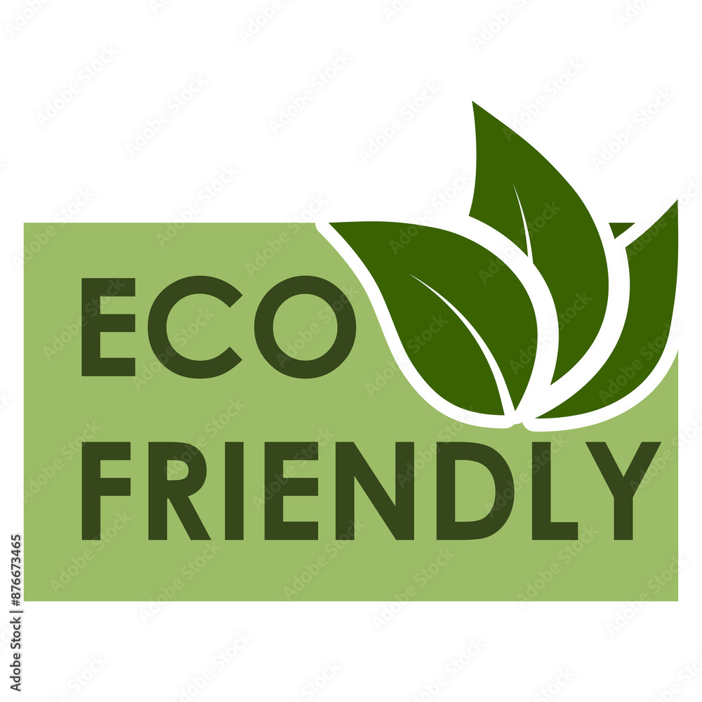 green leaves plant emblem banner eco friendly green leaves plant emblem banner eco friendly