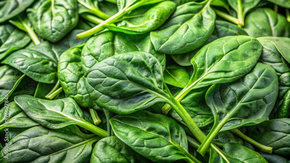 Fresh Organic Green Spinach Leaves Closeup Background. Healthy Eating Concept. Fresh Organic Green Spinach Leaves Closeup Background. Healthy Eating Concept.