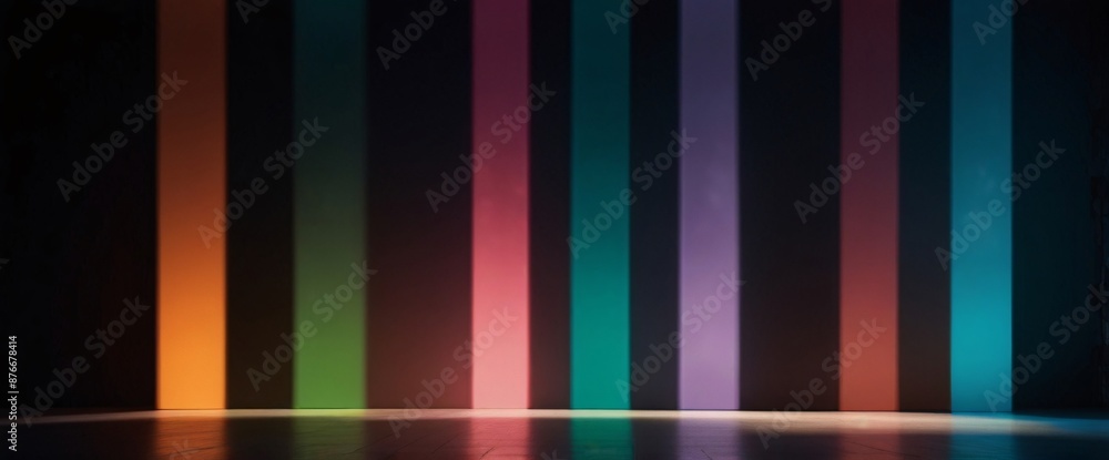 Experience the magic of our product presentation with a stunning background of vibrant lights and intricate shadows Experience the magic of our product presentation with a stunning background of vibrant lights and intricate shadows