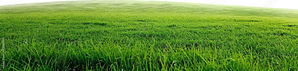 Green lawn isolated on transparent background. PNG Green lawn isolated on transparent background. PNG