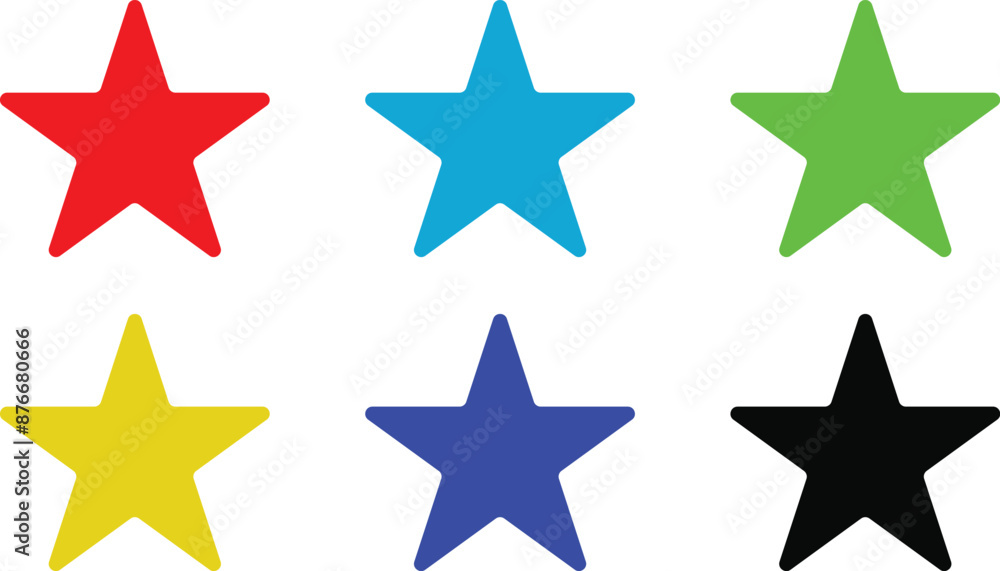 set of stars Star set from thin to thick line, set of geometric shapes, stars collection.Vector design. set of stars Star set from thin to thick line, set of geometric shapes, stars collection.Vector design.