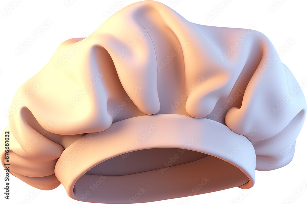 Chef hat isolated on transparent background. PNG Chef hat isolated on transparent background. PNG