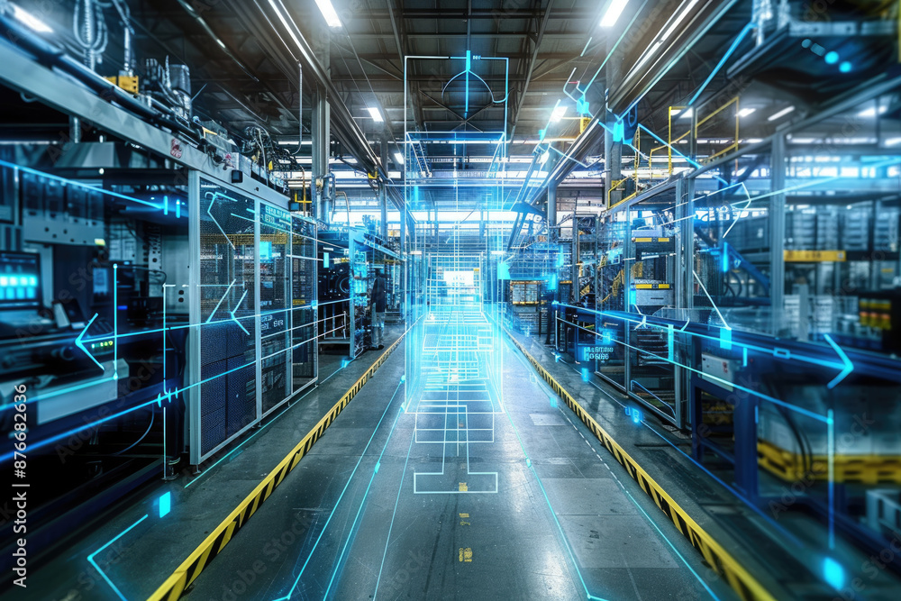 Visualize smart factories and warehouses Visualize smart factories and warehouses