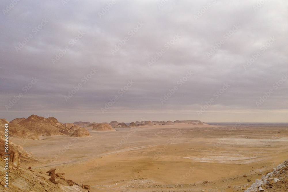 clouds over the desert, black and white desert, Egypt clouds over the desert, black and white desert, Egypt