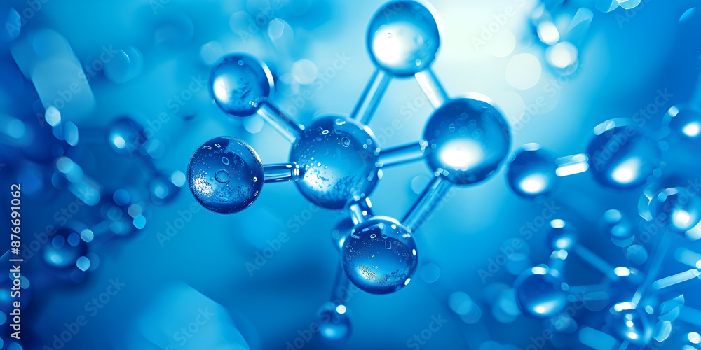 Detailed Water Molecule Structure for Chemistry Research | Advanced Molecular Study of Water for Scientific Exploration Detailed Water Molecule Structure for Chemistry Research | Advanced Molecular Study of Water for Scientific Exploration