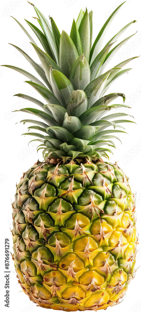 Pineapple isolated on transparent background. PNG Pineapple isolated on transparent background. PNG