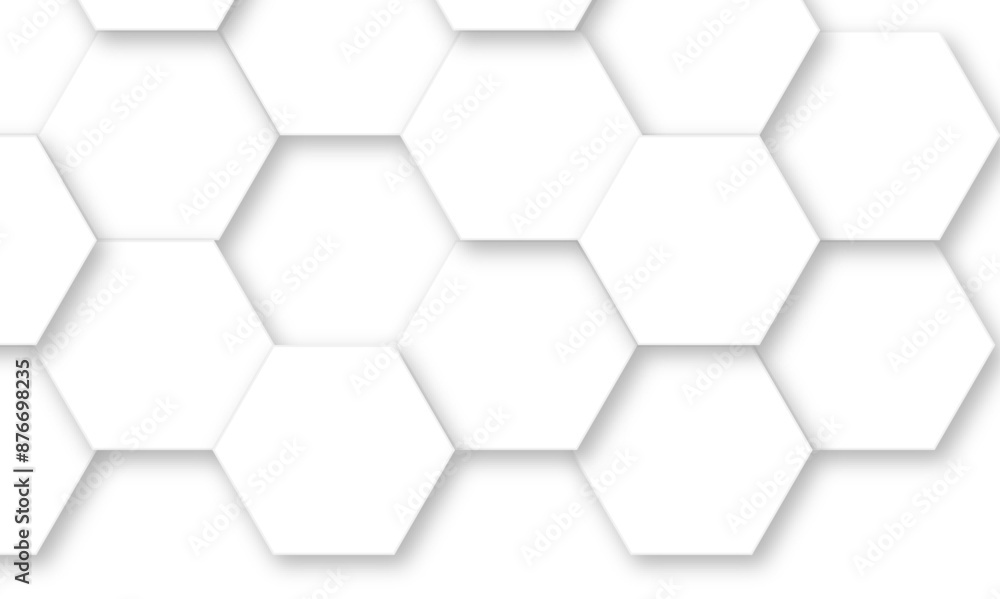 Abstract seamless hexagon pattern background. Abstract hexagon technology design background. Vector Illustration. Abstract seamless hexagon pattern background. Abstract hexagon technology design background. Vector Illustration.