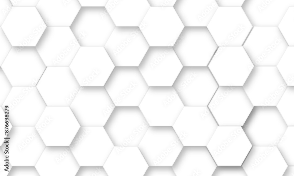 Abstract seamless hexagon pattern background. Abstract hexagon technology design background. Vector Illustration. Abstract seamless hexagon pattern background. Abstract hexagon technology design background. Vector Illustration.