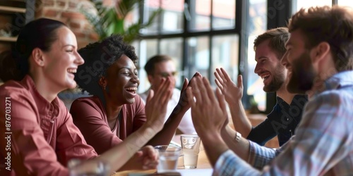 Fototapeta Naklejka Na Ścianę i Meble -  Elevate employee satisfaction with proactive HR strategies