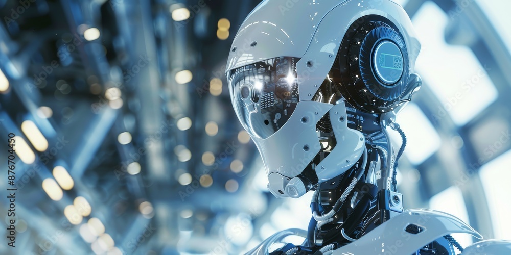 Fototapeta premium Explore the future of robotics with our advanced designs