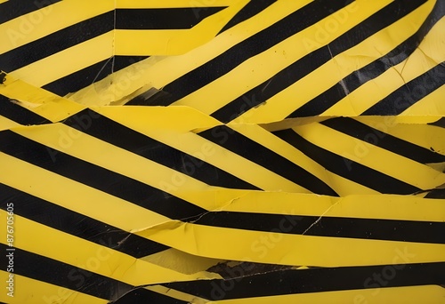 Wallpaper Mural hazard warning tape Torontodigital.ca