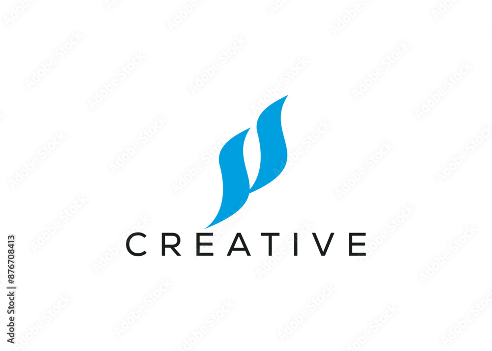 Minimal and professional abstract logo design template Minimal and professional abstract logo design template