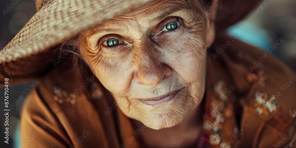 Portrait of a Mother Wise, Loving Gaze and Careworn Face. Concept Motherhood, Wise Gaze, Loving Embrace, Careworn Face, Portrait Photography Portrait of a Mother Wise, Loving Gaze and Careworn Face. Concept Motherhood, Wise Gaze, Loving Embrace, Careworn Face, Portrait Photography