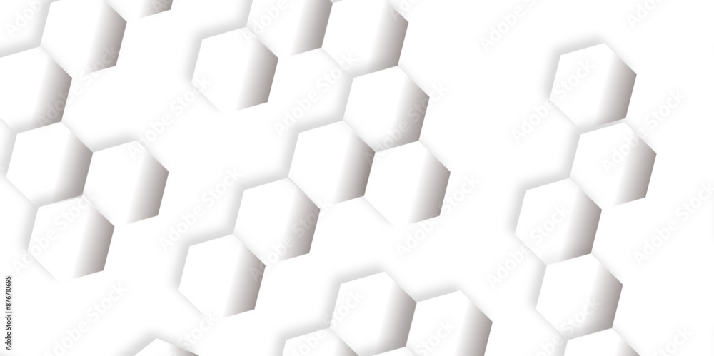 Abstract white background with hexagons. Abstract hexagon polygonal pattern background vector. seamless bright white Pattern with hexagons illustration of a honeycomb. Futuristic surface . Abstract white background with hexagons. Abstract hexagon polygonal pattern background vector. seamless bright white Pattern with hexagons illustration of a honeycomb. Futuristic surface .