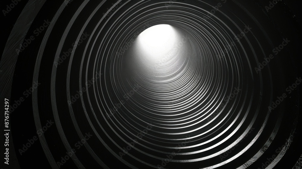 Obraz premium abstract geometric background. oval thin lines