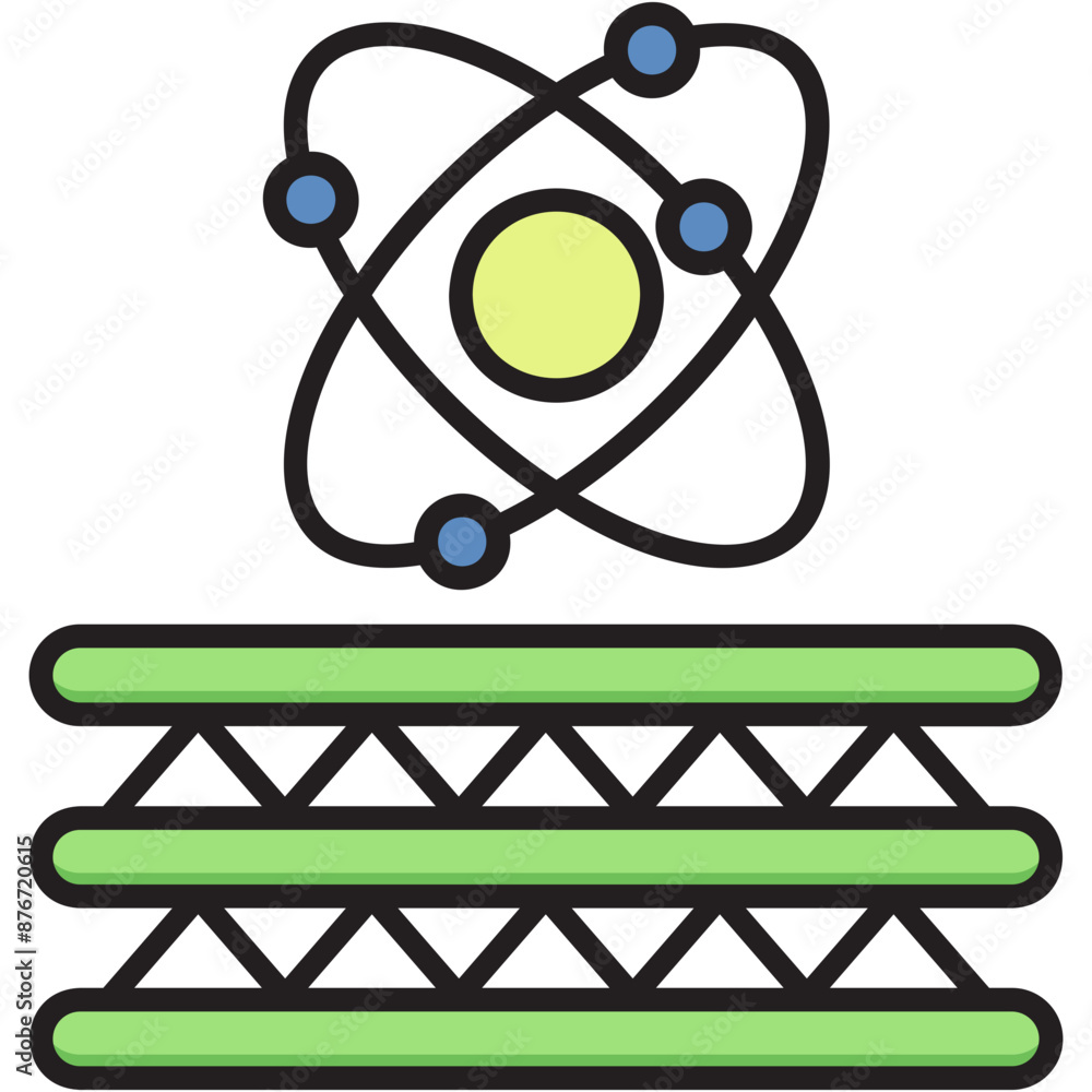 Atomic Layer Icon