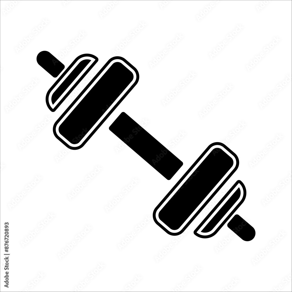 Dumbbell icons set in outlined and filled flat style. Gym heavy strength training dumbbell line pictograms. Weight lifting dumbbell signs. Dumbbell icons set in outlined and filled flat style. Gym heavy strength training dumbbell line pictograms. Weight lifting dumbbell signs.