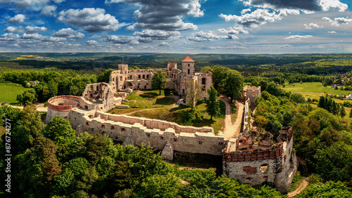 Szlak Orlich Gniazd - Zamek Tenczyn w Rudnie	 photo