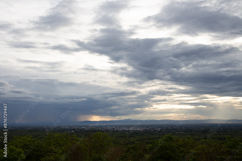 colorful dramatic sky with cloud at sunset. colorful dramatic sky with cloud at sunset.