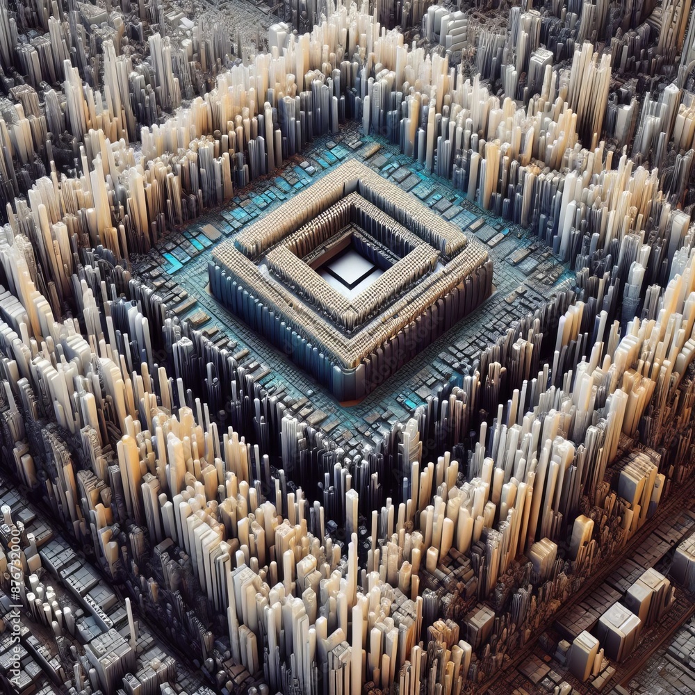 Obraz premium Computer circuit board with electronic components and microchips, representing advanced technology in hardware and electronics