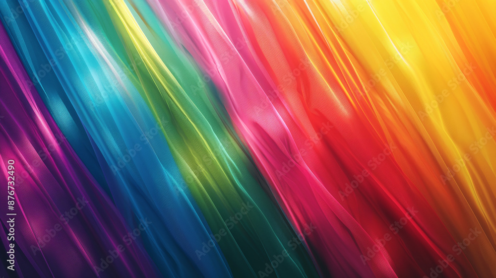 Close colorful backdrop, blurred rainbow. Close colorful backdrop, blurred rainbow.